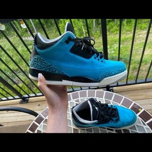 Retro Jordan 3 Powder Blue 2014 size 10